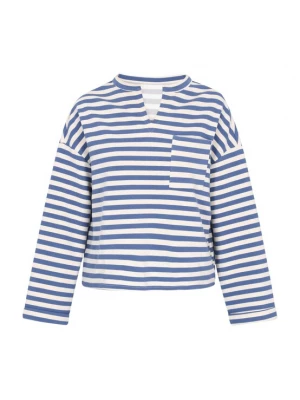 Foto van product SANIKA Shirt 'Fashion Look' blauw / wit