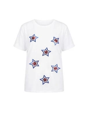 Foto van product usha BLUE LABEL Shirt gemengde kleuren / wit