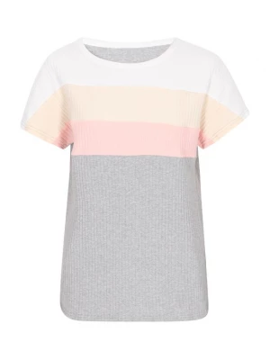 Foto van product SANIKA Shirt 'Fashion Look' lichtgeel / grijs / oudroze / wit