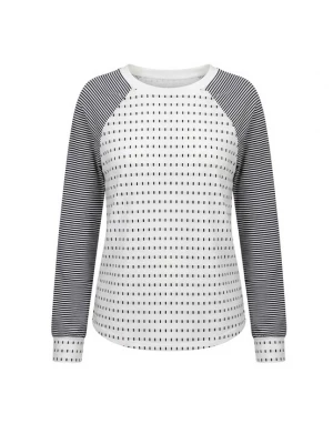 Foto van product usha BLUE LABEL Shirt zwart / wit