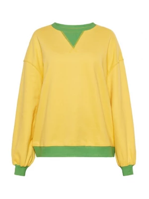 Foto van product SANIKA Sweatshirt 'Fashion Look' geel / groen
