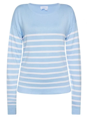 Foto van product usha BLUE LABEL Trui lichtblauw / wit