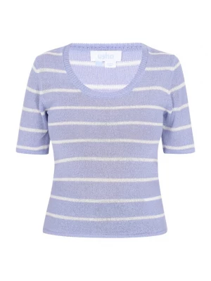 Foto van product usha BLUE LABEL Trui lichtblauw / wit