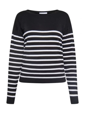 Foto van product usha BLUE LABEL Trui zwart / wit