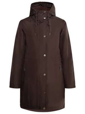 Foto van product usha BLUE LABEL Winterparka 'Fenia' donkerbruin