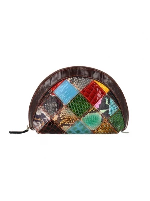 Foto van product Usha Clutch bruin / groen / rood