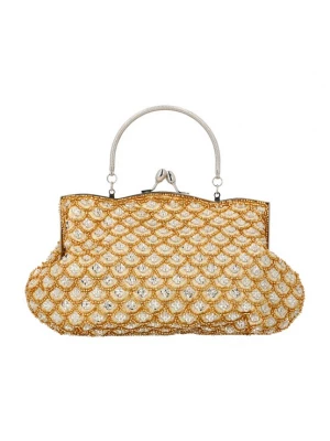 Foto van product Usha Clutch goud / transparant