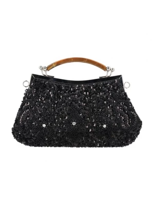 Foto van product Usha Clutch zwart gemêleerd