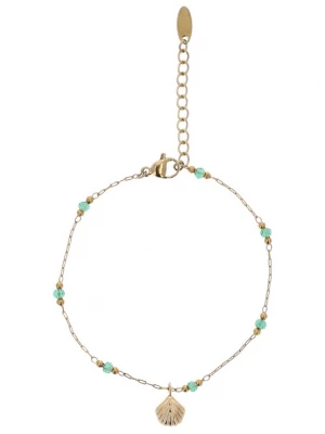 Foto van product usha FESTIVAL Armband turquoise / goud