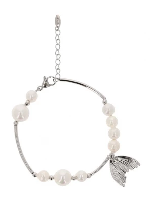 Foto van product usha FESTIVAL Armband zilver / wit