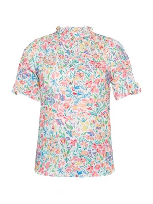 Foto van product Gaya Blouse 'Festival' blauw / groen / pink / wit