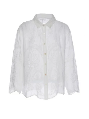 Foto van product usha FESTIVAL Blouse 'Boho' wit