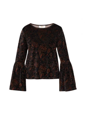 Foto van product usha FESTIVAL Blouse bruin / chocoladebruin / zwart
