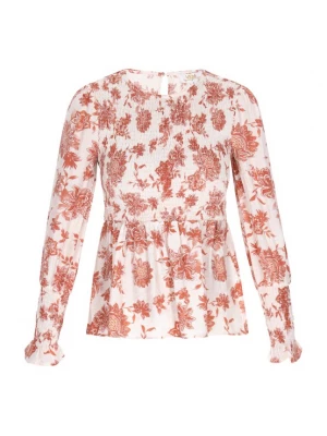 Foto van product usha FESTIVAL Blouse 'Festival' rood / wit