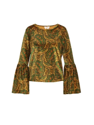 Foto van product usha FESTIVAL Blouse geel / groen / kaki