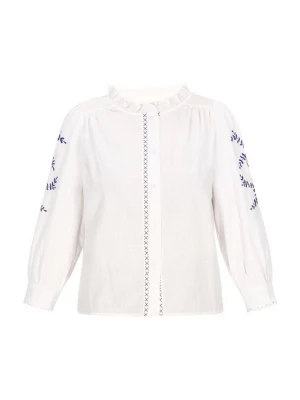 Foto van product Gaya Blouse 'Fashion Look' blauw / wit