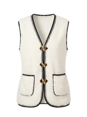 Foto van product usha FESTIVAL Bodywarmer zwart / wit