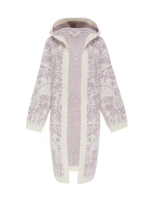 Foto van product usha FESTIVAL Gebreid vest gemengde kleuren / rosa