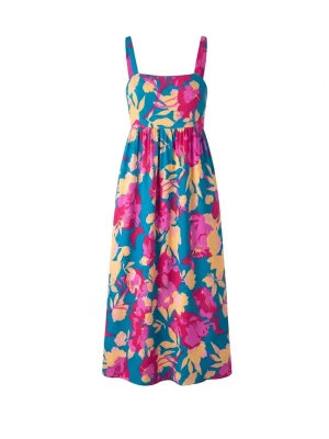 Foto van product usha FESTIVAL Jurk donkerblauw / gemengde kleuren