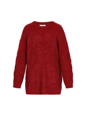 Foto van product usha FESTIVAL Oversized trui bourgogne