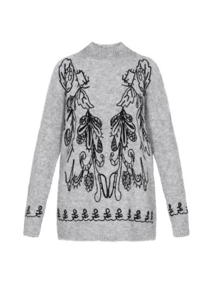 Foto van product usha FESTIVAL Oversized trui grijs / zwart