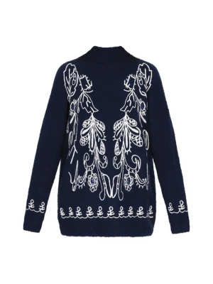 Foto van product usha FESTIVAL Oversized trui navy / wit