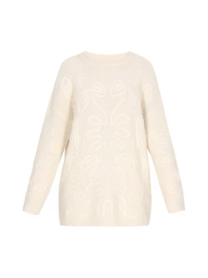 Foto van product usha FESTIVAL Oversized trui offwhite