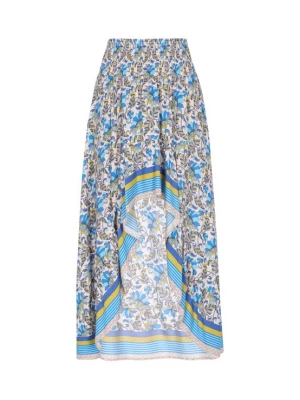 Foto van product Gaya Rok 'Fashion Look' blauw / lichtblauw / kiwi / wit