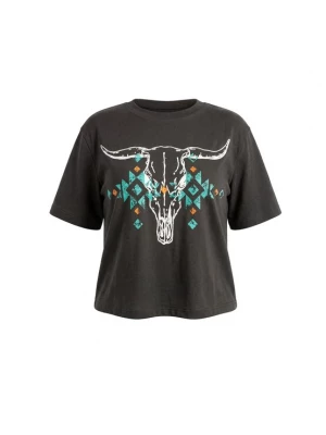 Foto van product usha FESTIVAL Shirt blauw / grijs / oranje / wit