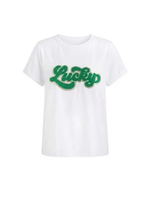 Foto van product usha FESTIVAL Shirt goud / groen / wit