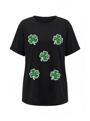 Foto van product usha FESTIVAL Shirt groen gemêleerd / zwart