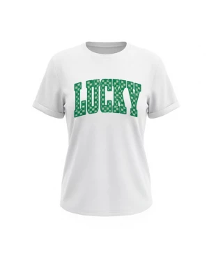 Foto van product usha FESTIVAL Shirt groen / lichtgroen / wit