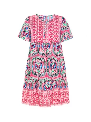 Foto van product usha FESTIVAL Zomerjurk gemengde kleuren / donkerroze