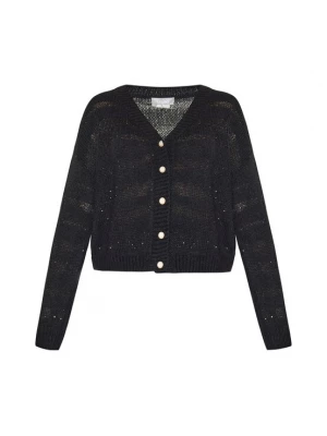 Foto van product Usha Gebreid vest zwart
