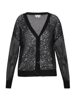 Foto van product Usha Gebreid vest zwart