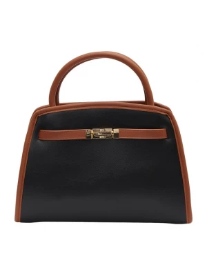 Foto van product Usha Handtas bruin / goud / zwart
