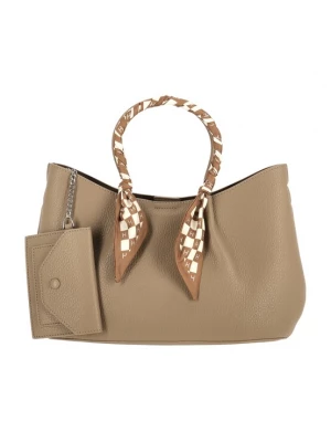Foto van product Usha Handtas crème / bruin / taupe