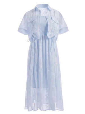 Foto van product Usha Jurk blauw