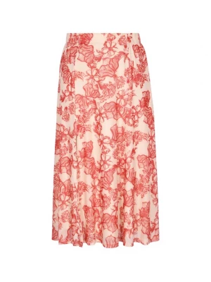 Foto van product Usha Rok beige / rood