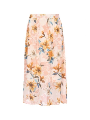 Foto van product Usha Rok crème / cyaan blauw / oranje / oudroze