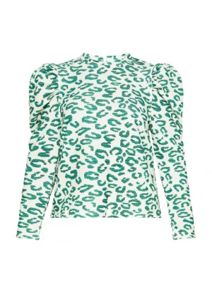 Foto van product FELIPA Shirt 'Fashion Look' turquoise / donkergroen / offwhite