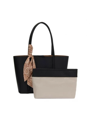 Foto van product Usha Shopper 'Back To Office' taupe / cognac / zwart
