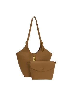 Foto van product FELIPA Shopper goud / kaki