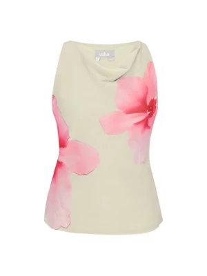 Foto van product Usha Top 'Casual' lichtbeige / rosa / donkerroze