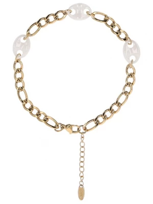 Foto van product usha WHITE LABEL Armband goud / wolwit