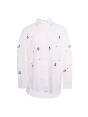 Foto van product usha WHITE LABEL Blouse zilver / offwhite