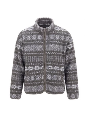 Foto van product usha WHITE LABEL Fleece jas grijs