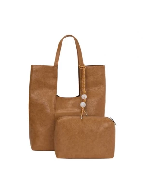 Foto van product usha WHITE LABEL Shopper ombergrijs