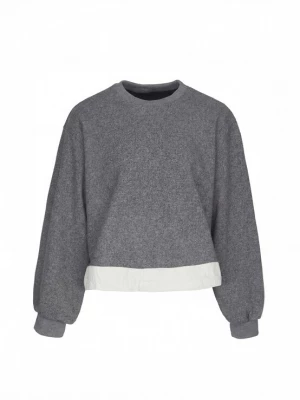 Foto van product usha WHITE LABEL Sweatshirt lichtgrijs / wit