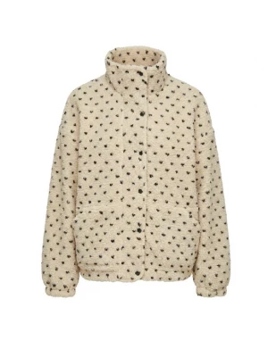 Foto van product usha WHITE LABEL Tussenjas beige / zwart